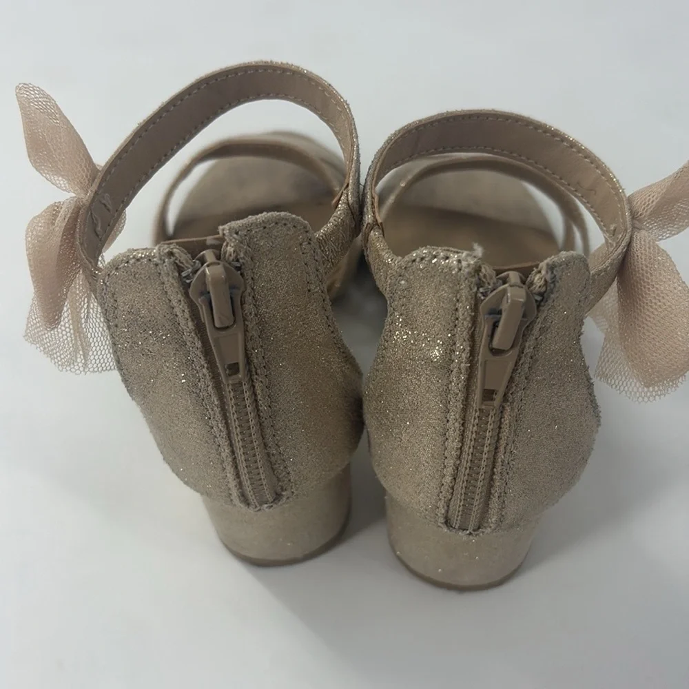 JELLYPOP BRILLIANT GIRLS’ Size FASHION HEEL Bonnie Bell  Golden Zip Back- Sz 12 - Picture 7 of 8